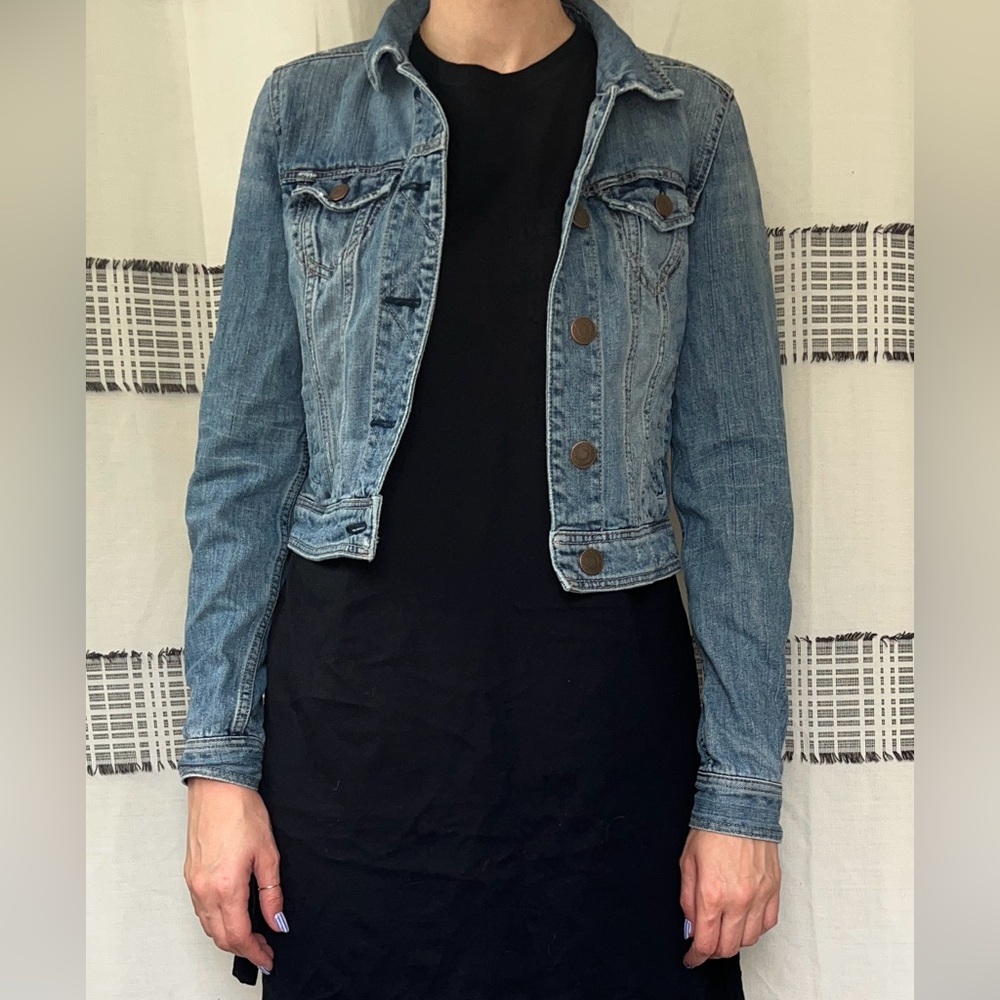 American Eagle Outfitters Blue Denim Jacket